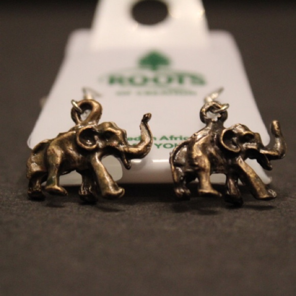 Elephant Earrings Handcrafted in Africa